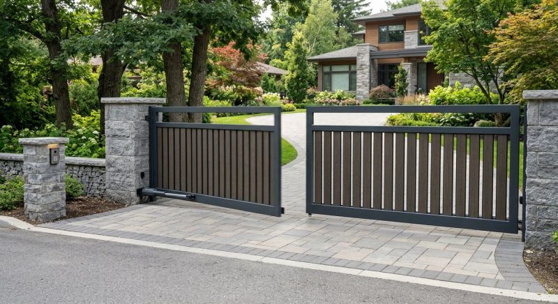Driveway Gate Installation in Rockville, MD