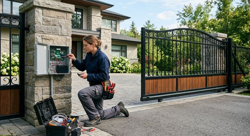 Electronic Gate Installation in Seattle, WA