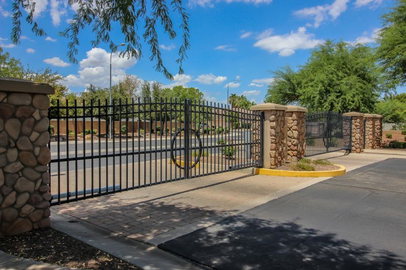 Entrance Gate Installation in Plano, TX