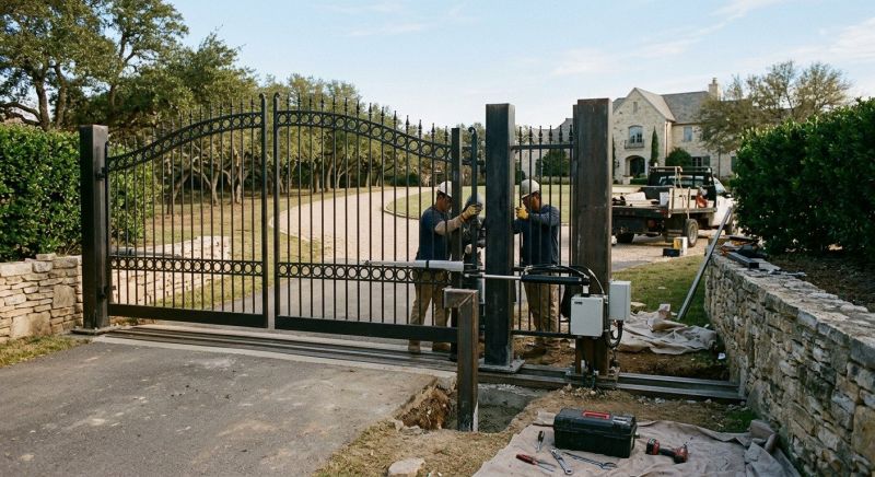 Entrance Gate Installation in Annapolis, MD