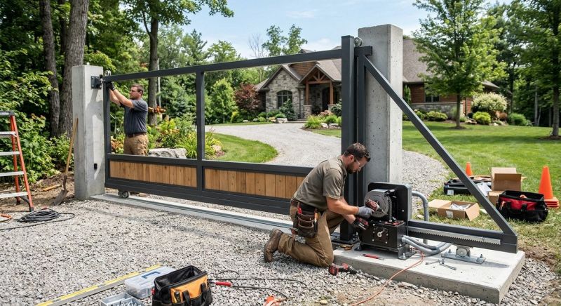 Gate Automation Installation in Toms River, NJ